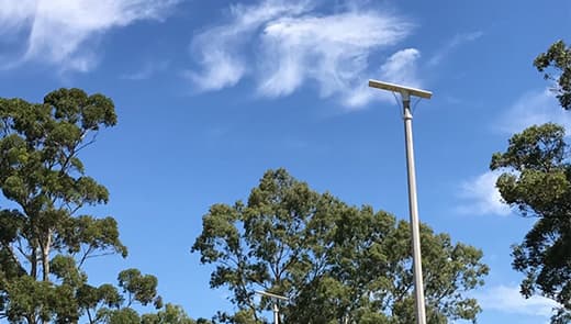 solar powered led street lights